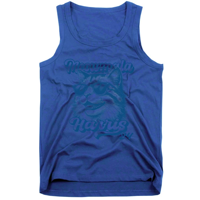 Meowmala Harris 2024 Funny Cat Lady Vote Gift Tank Top