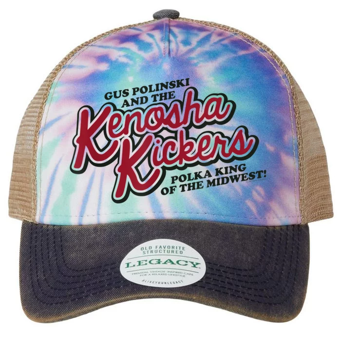 Mens Home Alone Kenosha Kickers Logo Legacy Tie Dye Trucker Hat