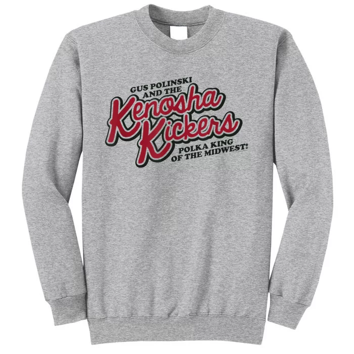 Mens Home Alone Kenosha Kickers Logo Tall Sweatshirt