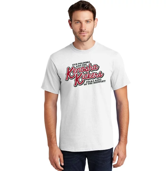 Mens Home Alone Kenosha Kickers Logo Tall T-Shirt