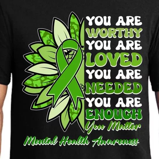 Mental Health Awareness You Matter Pajama Set