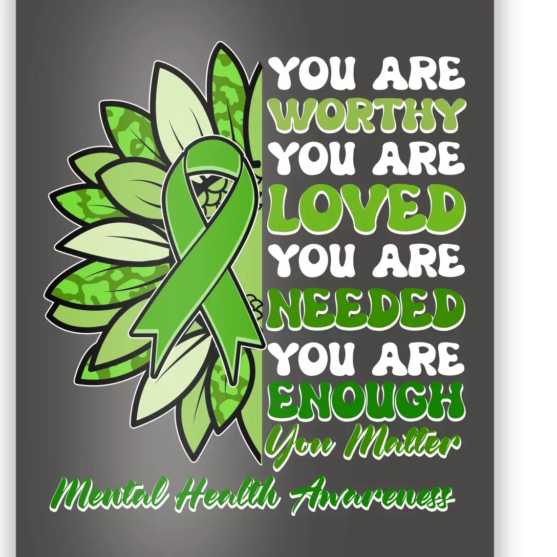 Mental Health Awareness You Matter Poster