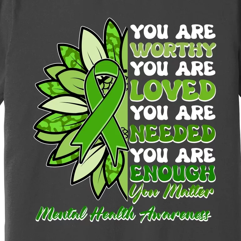 Mental Health Awareness You Matter Premium T-Shirt