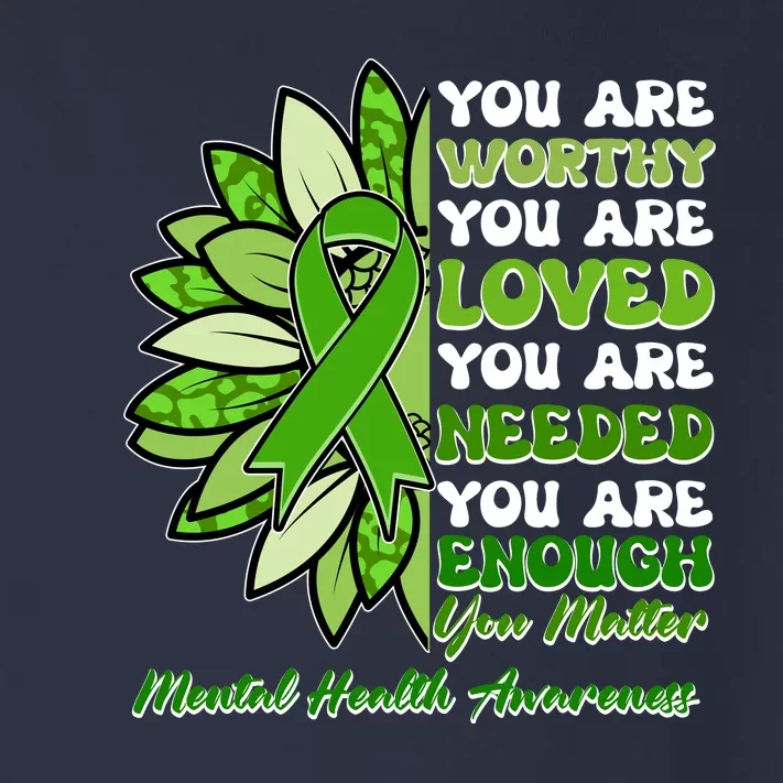 Mental Health Awareness You Matter Toddler Long Sleeve Shirt