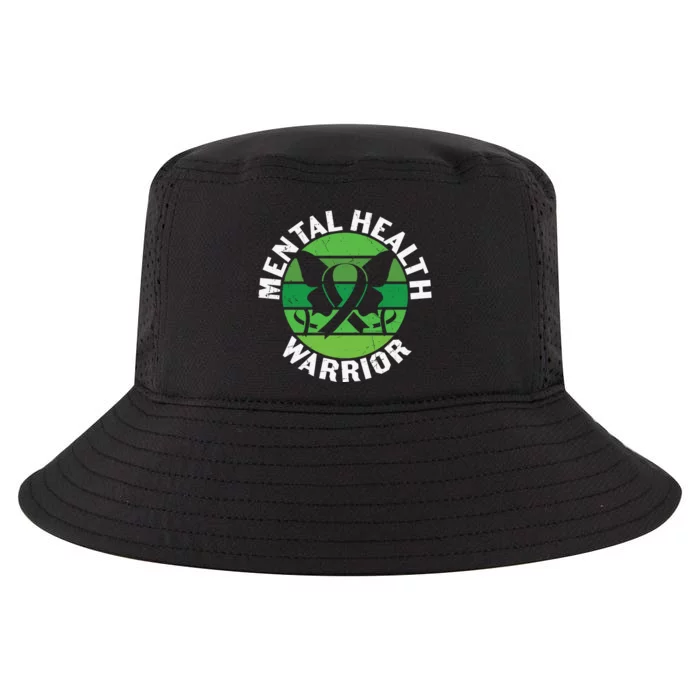 Mental Health Awareness Funny Mental Health Warrior Gift Cool Comfort Performance Bucket Hat