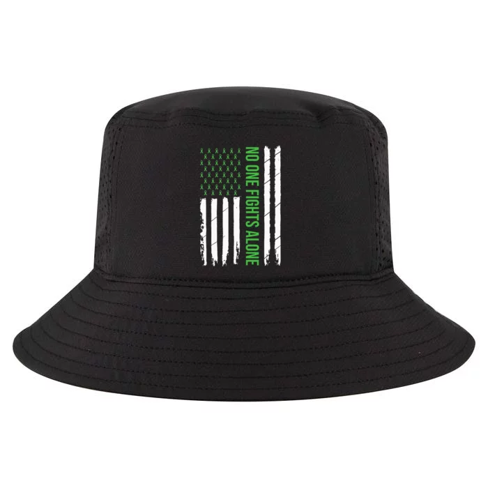 Mental Health Awareness Green Ribbon Cool Comfort Performance Bucket Hat