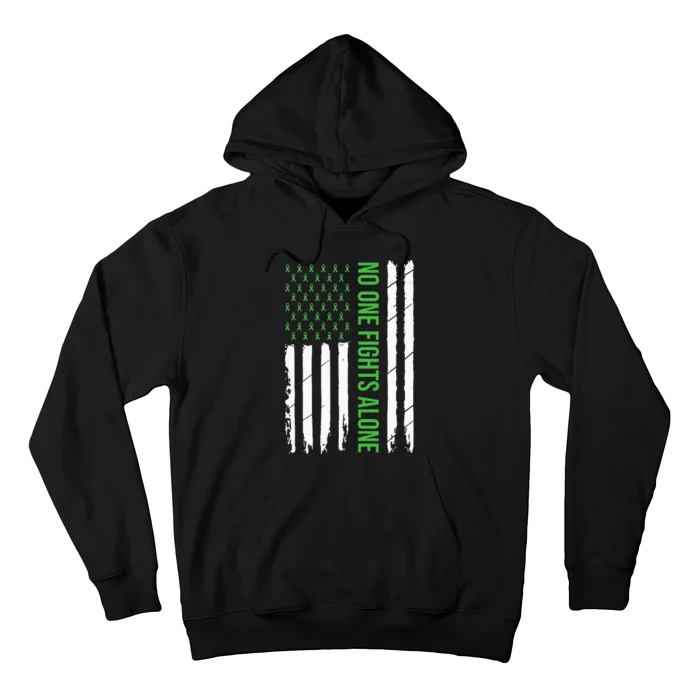 Mental Health Awareness Green Ribbon Hoodie