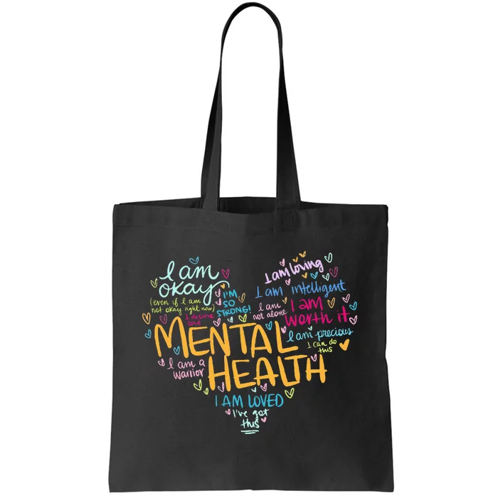 Mental Health Awareness Gifts Depression Tote Bag