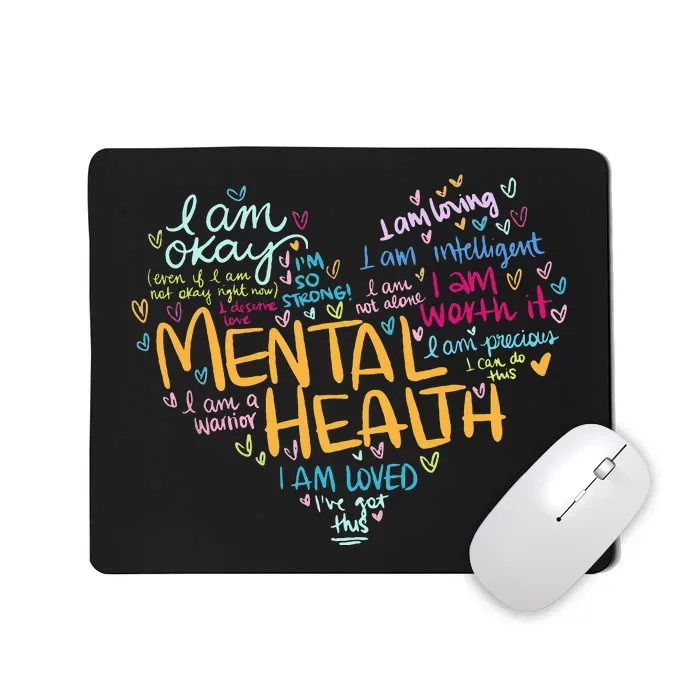 Mental Health Awareness Gifts Depression Mousepad