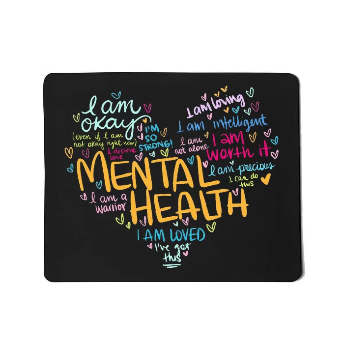 Mental Health Awareness Gifts Depression Mousepad