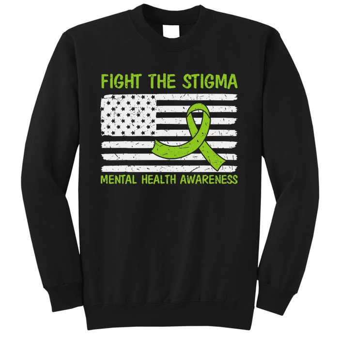 Mental Health Awareness Fight the Stigma Mental Health Sweatshirt