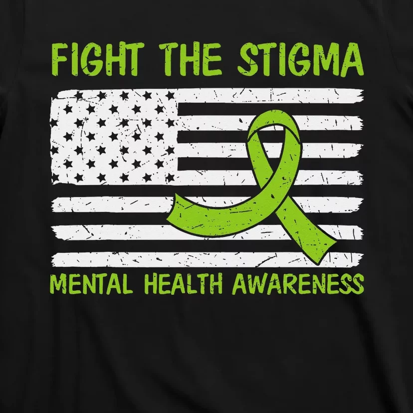 Mental Health Awareness Fight the Stigma Mental Health T-Shirt