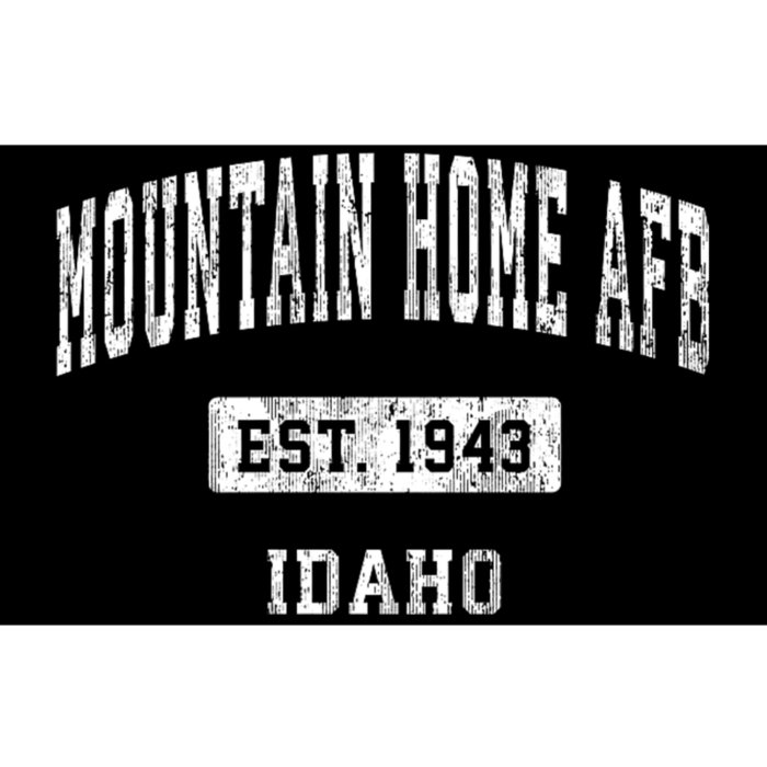 Mountain Home Afb Idaho Id Vintage Sports Established Bumper Sticker