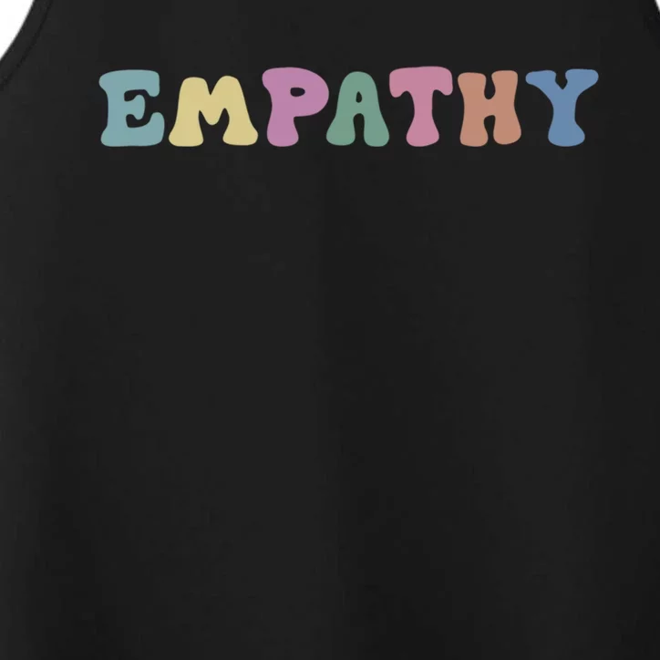 Mental Health Awareness Kindness Empathy Gift Performance Tank