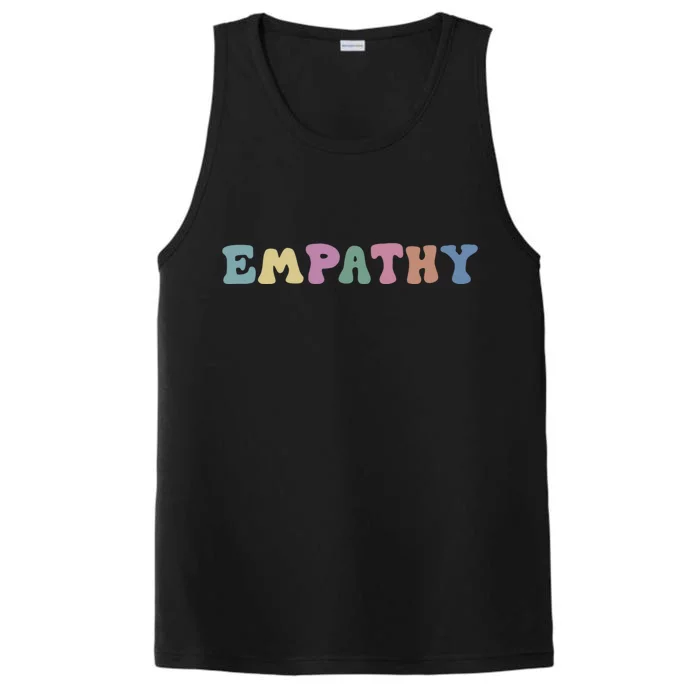 Mental Health Awareness Kindness Empathy Gift Performance Tank