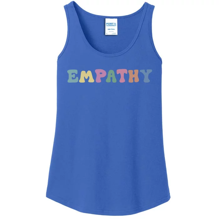 Mental Health Awareness Kindness Empathy Gift Ladies Essential Tank