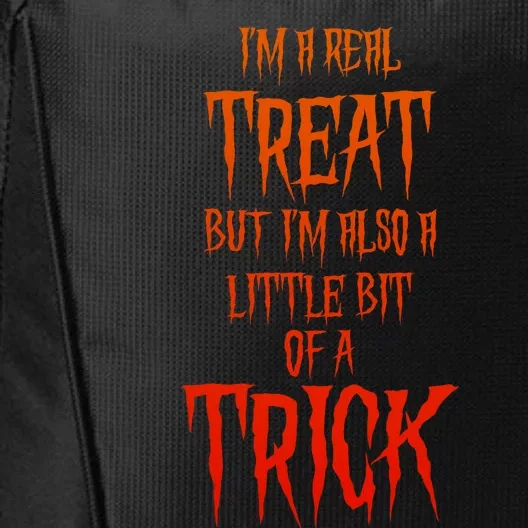 Mischievous Halloween A Real Treat But Also A Trick City Backpack