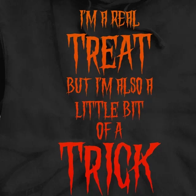 Mischievous Halloween A Real Treat But Also A Trick Tie Dye Hoodie