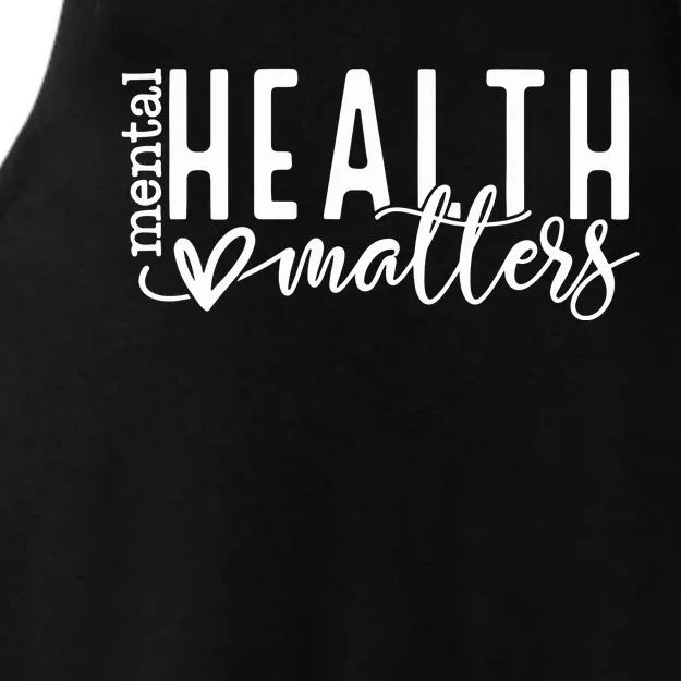 Mental Health Awareness Ladies Tri-Blend Wicking Tank