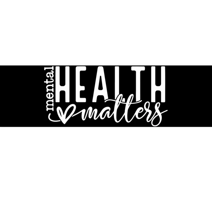 Mental Health Awareness Bumper Sticker