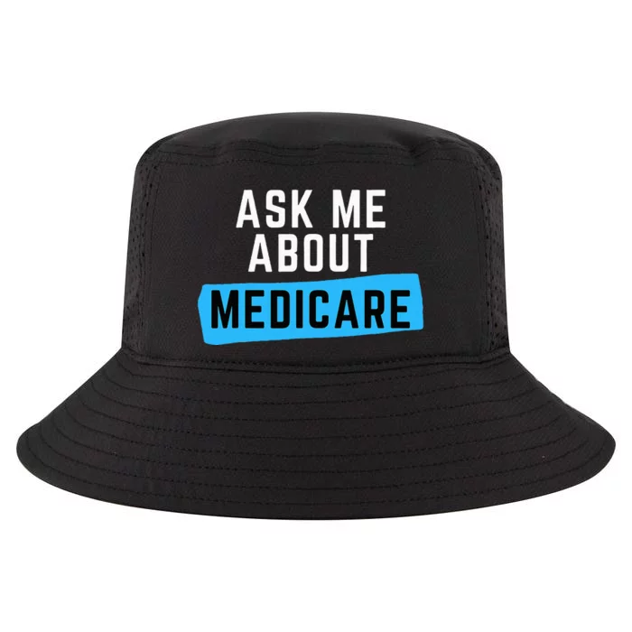 Medicare Health Ask Me About Medicare Cool Comfort Performance Bucket Hat