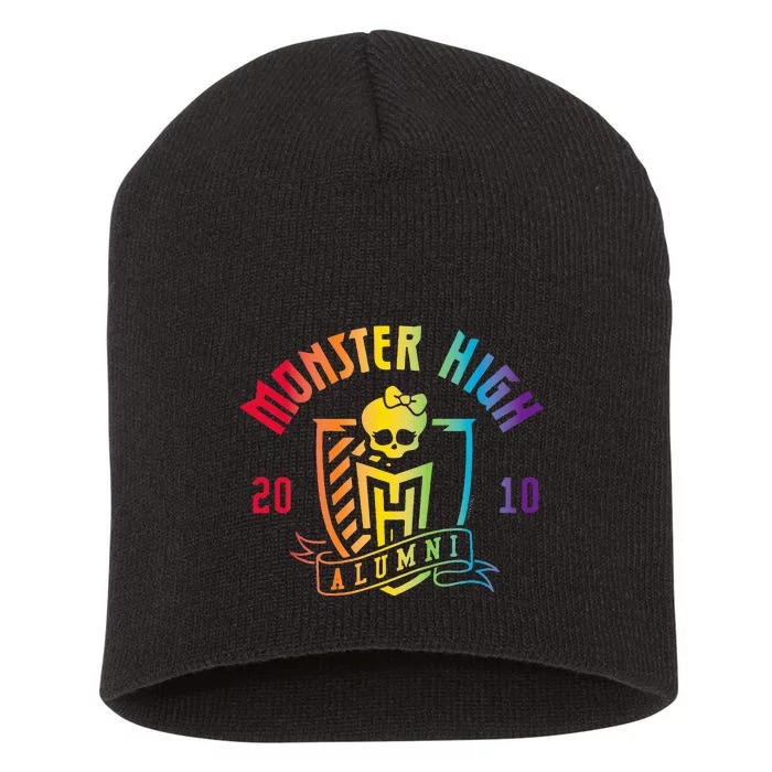 Monster High Alumni Pride Crest Short Acrylic Beanie