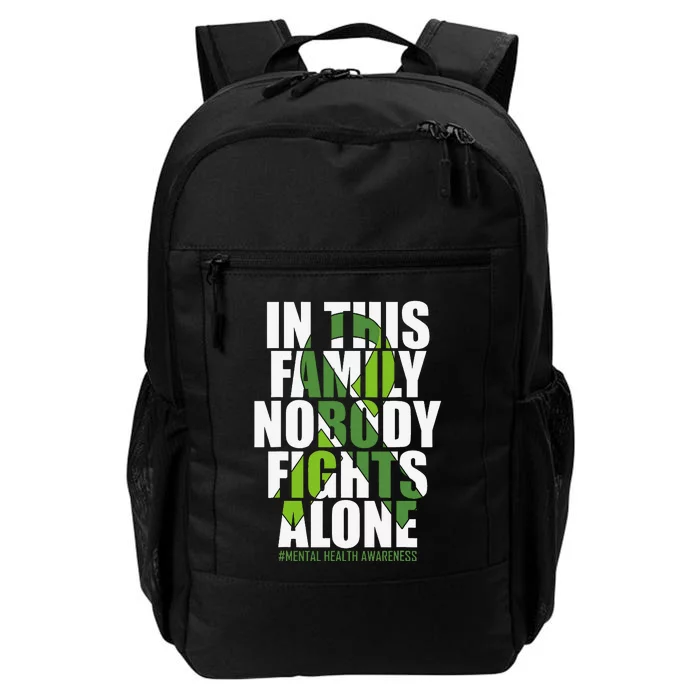 Mental Health Awareness Ribbon Family You Matter Kindness Daily Commute Backpack