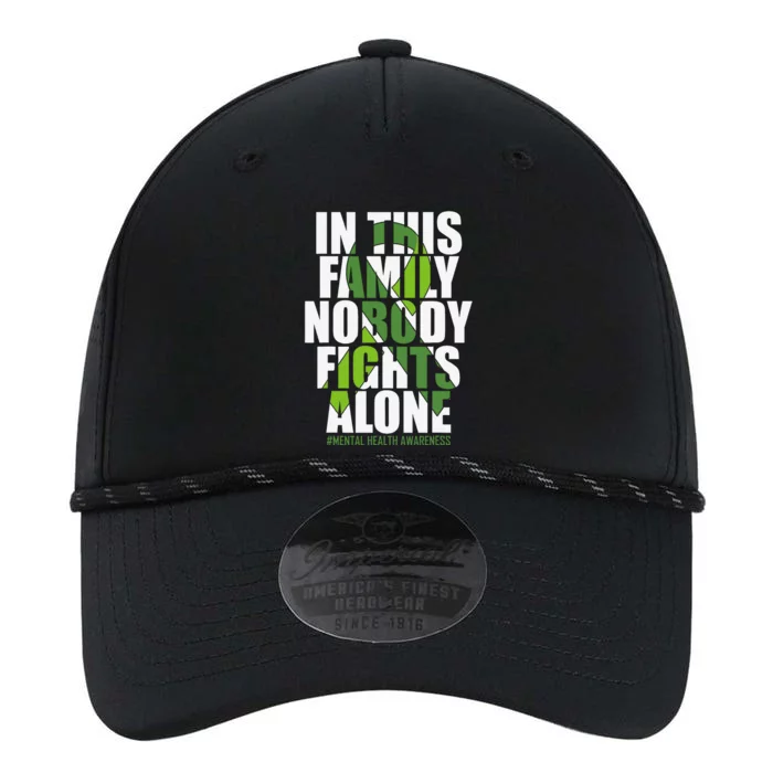 Mental Health Awareness Ribbon Family You Matter Kindness Performance The Dyno Cap