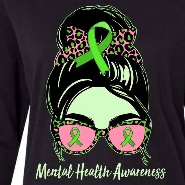 Mental Health Awareness Womens Cotton Relaxed Long Sleeve T-Shirt