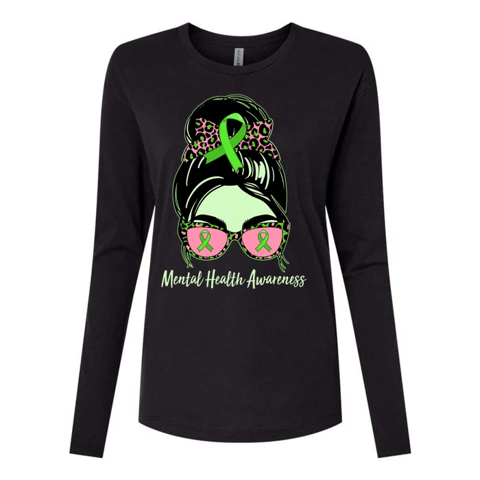 Mental Health Awareness Womens Cotton Relaxed Long Sleeve T-Shirt