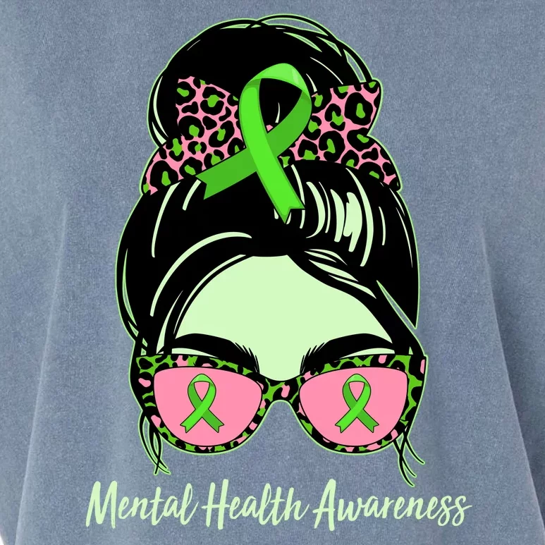 Mental Health Awareness Garment-Dyed Women's Muscle Tee