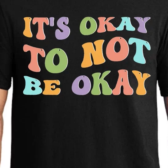 Mental Health Awareness Sunflower Its Okay To Not Be Okay Pajama Set