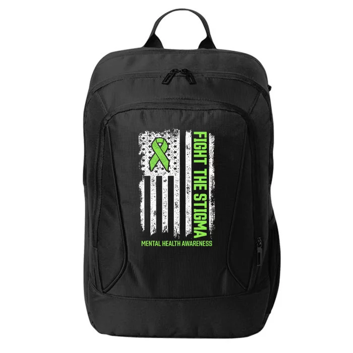 Mental Health Awareness Fight The Stigma Mental Health City Backpack