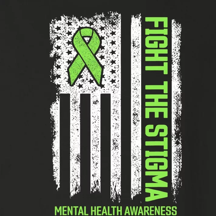 Mental Health Awareness Fight The Stigma Mental Health Toddler Long Sleeve Shirt