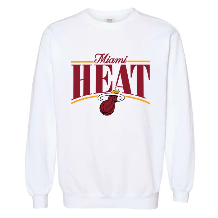 Miami Heat Arch Garment-Dyed Sweatshirt