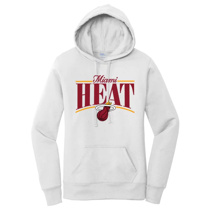 Miami Heat Arch Women's Pullover Hoodie