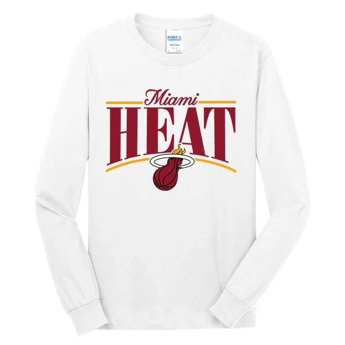 Miami Heat Arch Tall Long Sleeve T-Shirt