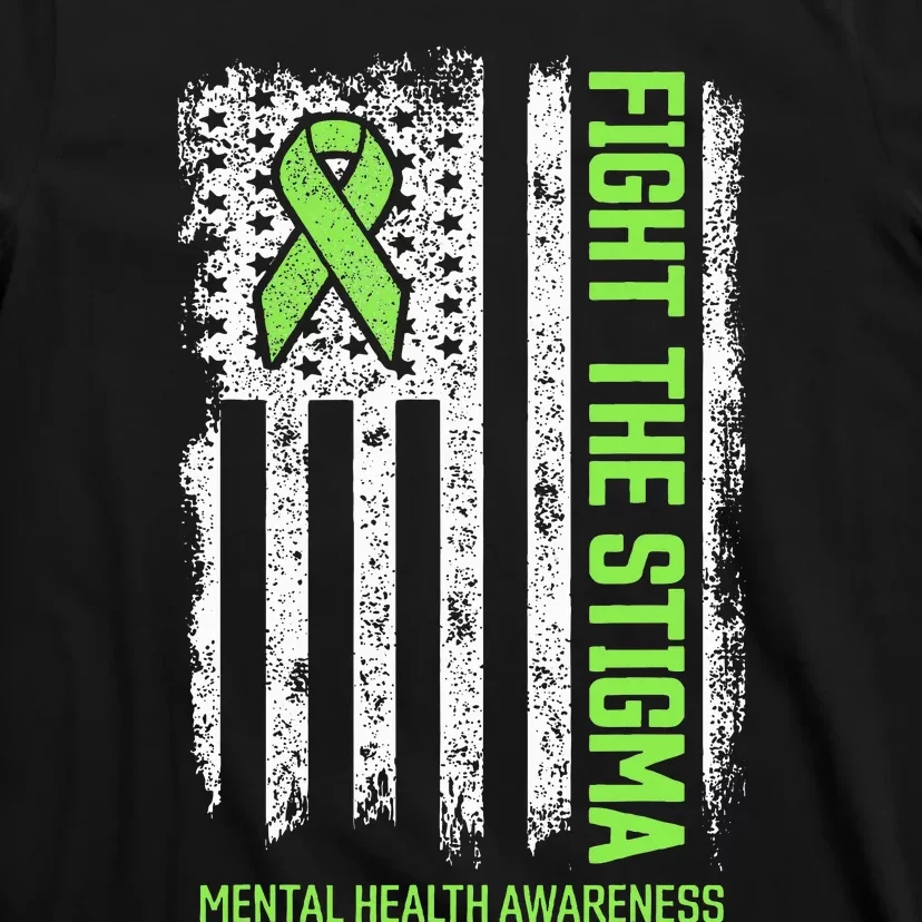 Mental Health Awareness Fight The Stigma Mental Health T-Shirt