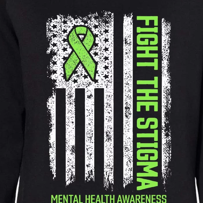 Mental Health Awareness Fight The Stigma Mental Health Womens California Wash Sweatshirt