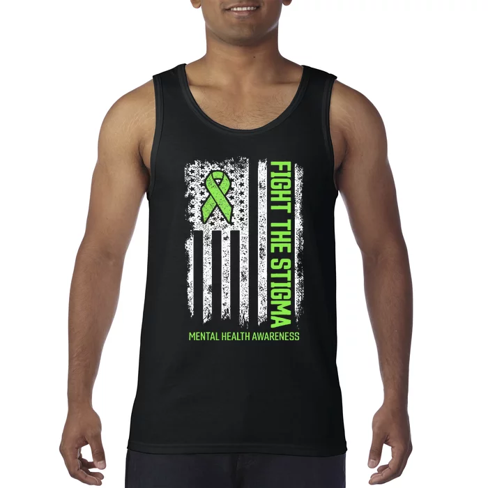 Mental Health Awareness Fight The Stigma Mental Health Tank Top