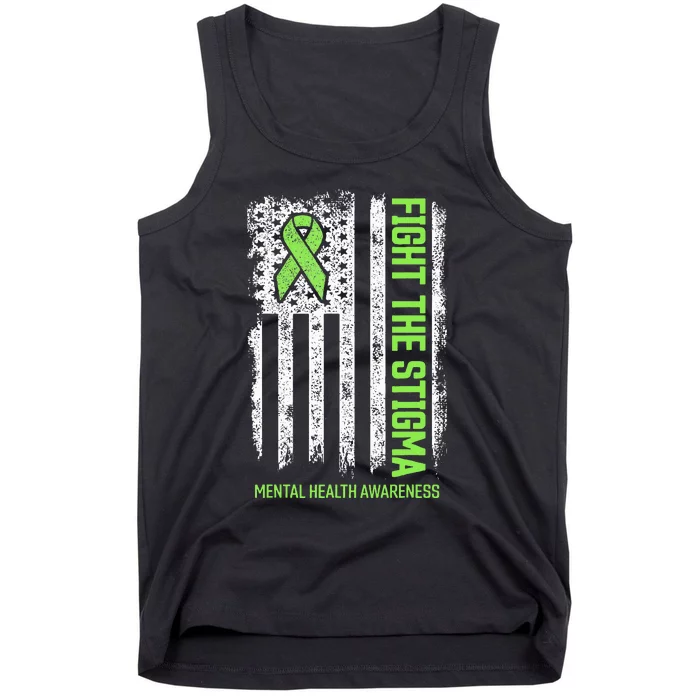 Mental Health Awareness Fight The Stigma Mental Health Tank Top