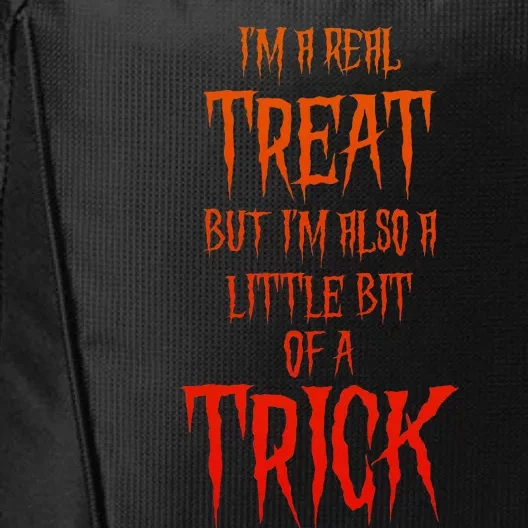 Mischievous Halloween A Real Treat But Also A Trick City Backpack