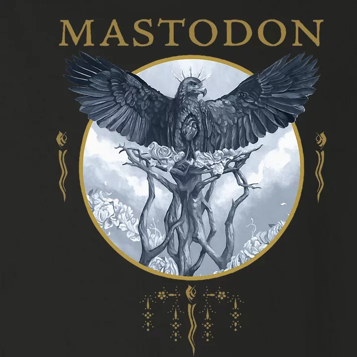 Mastodon Hushed And Grim Eagle Circle Toddler Long Sleeve Shirt