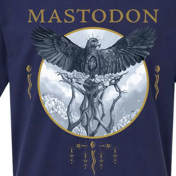 Mastodon Hushed And Grim Eagle Circle Sueded Cloud Jersey T-Shirt