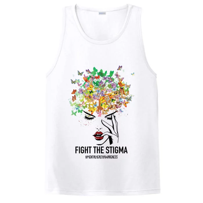 Mental Health Awareness Month Fight The Stigma Positive Gift Performance Tank