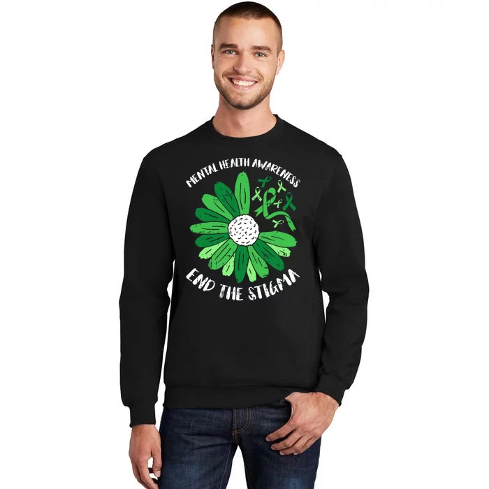 Mental Health Awareness End The Stigma Warrior Counselor Sweatshirt