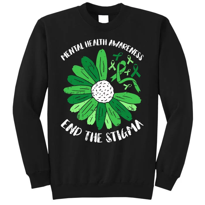 Mental Health Awareness End The Stigma Warrior Counselor Sweatshirt