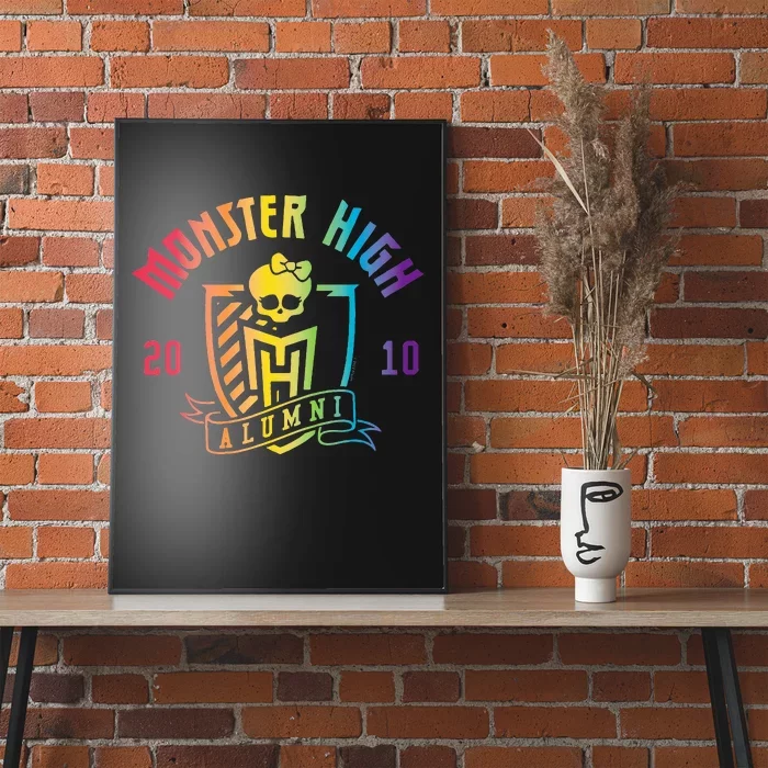 Monster High Alumni Pride Crest Poster