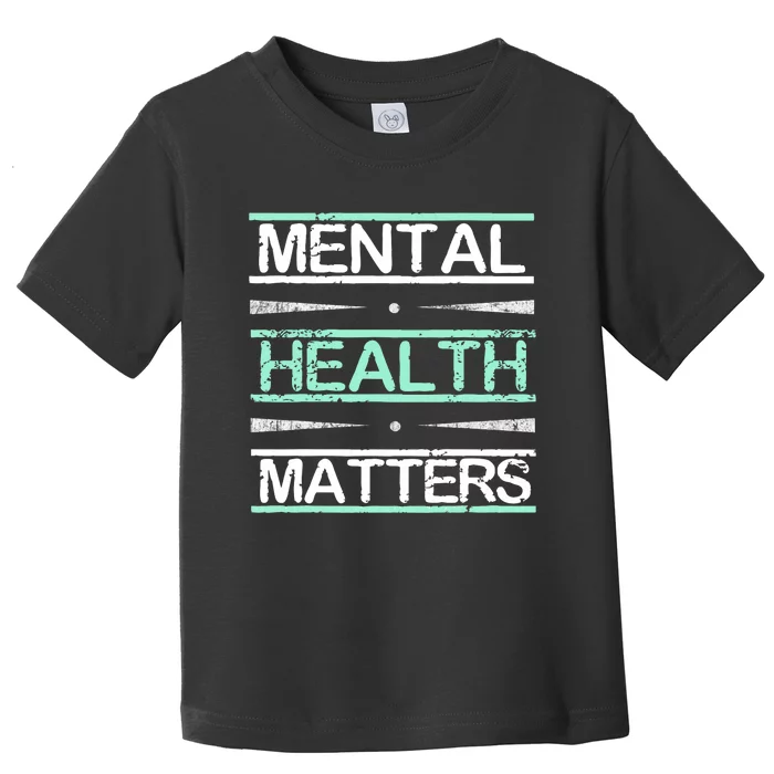 Mental Health Awareness Stigma Toddler T-Shirt