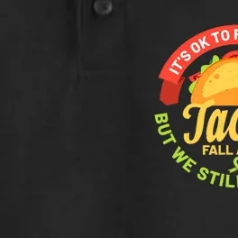 Mental Health Awareness Month Funny Tacos Fall Apart Be Kind Dry Zone Grid Performance Polo